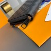 LV Damier Zipper Wallet N60003
