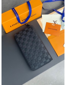 LV Damier Zipper Wallet N60003