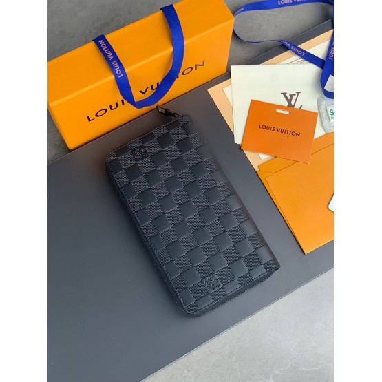 LV Damier Zipper Wallet N60003