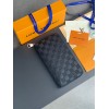 LV Damier Zipper Wallet N60003