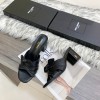 YSL Heels Black&White&Sliver&Red&Gold