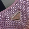 Prada Re-edition 2000 Crystal Hobo Bag