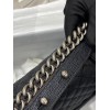 C-C Boy Caviar 25cm Gold&Silver Hardware