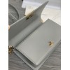 C-C Boy Gray Caviar 25cm Gold&Silver Hardware