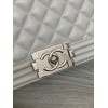 C-C Boy Gray Caviar 25cm Gold&Silver Hardware
