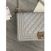 C-C Boy Gray Caviar 25cm Gold&Silver Hardware