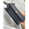 C-C Boy Caviar 25cm Chevron V Gold&Silver Hardware