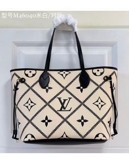 LV neverfull M46040 White