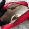 Gucci Leather Soho Camera Bag Red