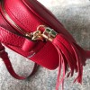 Gucci Leather Soho Camera Bag Red