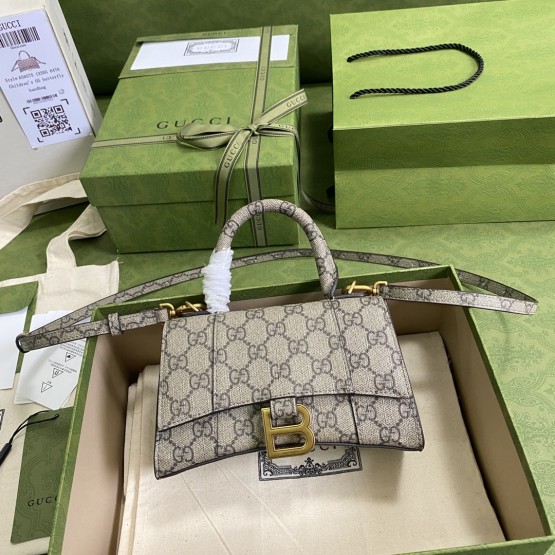  GGx Balenciaga hourglass Bag XS&S size