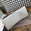 Balenciaga Hourglass  Bag in Shiny Silver
