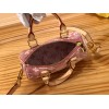 Louis Vuitton Nano Speedy Denim Pink & Blue