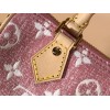 Louis Vuitton Nano Speedy Denim Pink & Blue