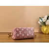 Louis Vuitton Nano Speedy Denim Pink & Blue