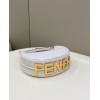 Fendigraphy Small Black White gold and Silver 