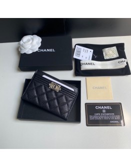 C-C Card Holder Caviar