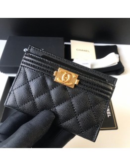 C-C Card Holder Caviar