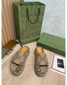 GG Platform Slippers