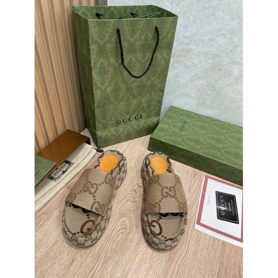GG Platform Slippers