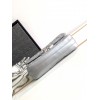 C-C 23P Silver large logo Bag