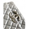 C-C 23P Silver large logo Bag