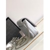 C-C 23P Silver large logo Bag