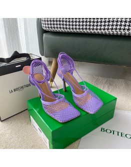 Bottega Veneta Women Stretch Sandals Green