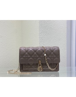 Lady Dior WOC Black&White&Brown