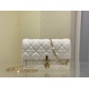 Lady Dior WOC Black&White&Brown