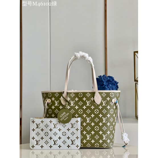 LV Neverfull M46102 Green
