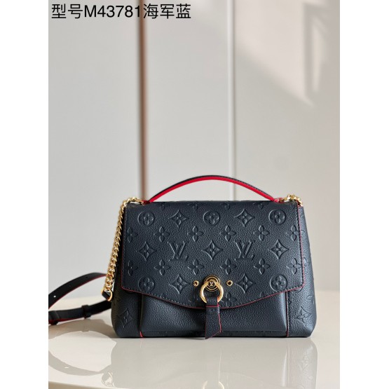 LV Blanche BB Black&Navy Blue