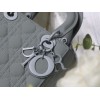 Lady Dior Ultra-matte Grey 20cm