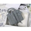 Lady Dior Ultra-matte Grey 20cm