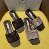 Prada rhinestones Slippers 