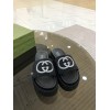 Gucci platform slides Black&White