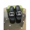 Gucci platform slides Black&White