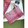 22K Tweed Shopping Tote Bag