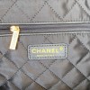 22K Tweed Shopping Tote Bag Black