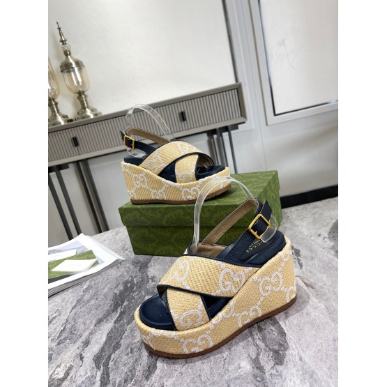 GG Platform Sandals
