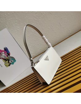 Prada White Shoulder Bag 1BC155 