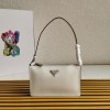 Prada White Shoulder Bag 1BC155 