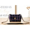 Mini Flap tweed bag