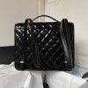 Large Backpack Patent Calfskin