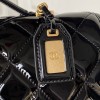 Large Backpack Patent Calfskin