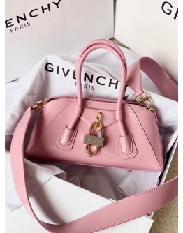 2023 Antigona Stretch Mini Bag Pink/Black/White