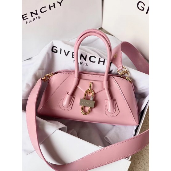 2023 Antigona Stretch Mini Bag Pink/Black/White