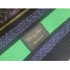 Lady Dior D-lite Purple Bag