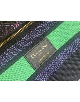 Lady Dior D-lite Purple Bag