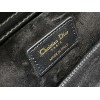Lady Dior black butterfly bag 